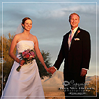 Testimonial: We just wanted to say "thank you" for doing such a wonderful job on our wedding photos! ~ Andrea