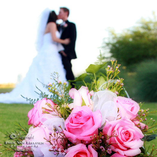 Wedding photography of Matt and Vanessa at the Heritage Highlands in Marana.