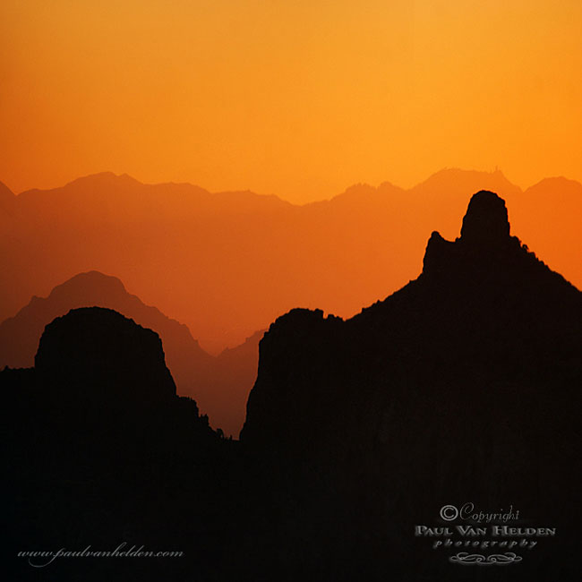 Thimble Peak at Sunset