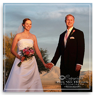 Andrea and Elliott strike a pose in Green Valley. The Santa Rita Mountains provide the beautiful background.