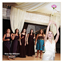 Megan's Bouquet Toss - Reflections at the Buttes, Tucson, Arizona